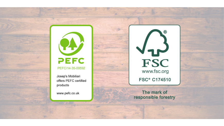 We are certified with FSC® and PEFC™!