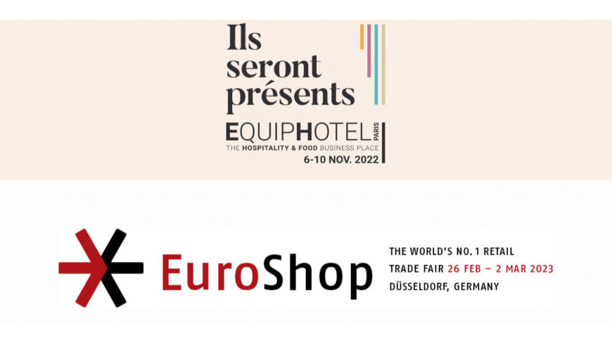 Josep’s Mobiliari en Equiphotel 2022 y en EuroShop 2023