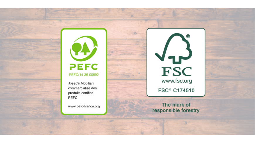 Nous sommes certifiés FSC® et PEFC™ !